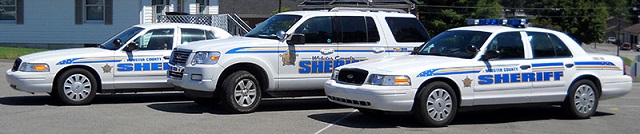 Webster County Sheriff automobiles
